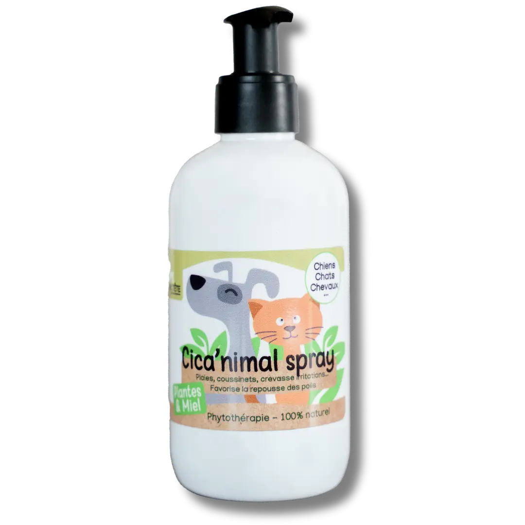 Spray cicatrisant naturel 250mL - Cica'nimal-0