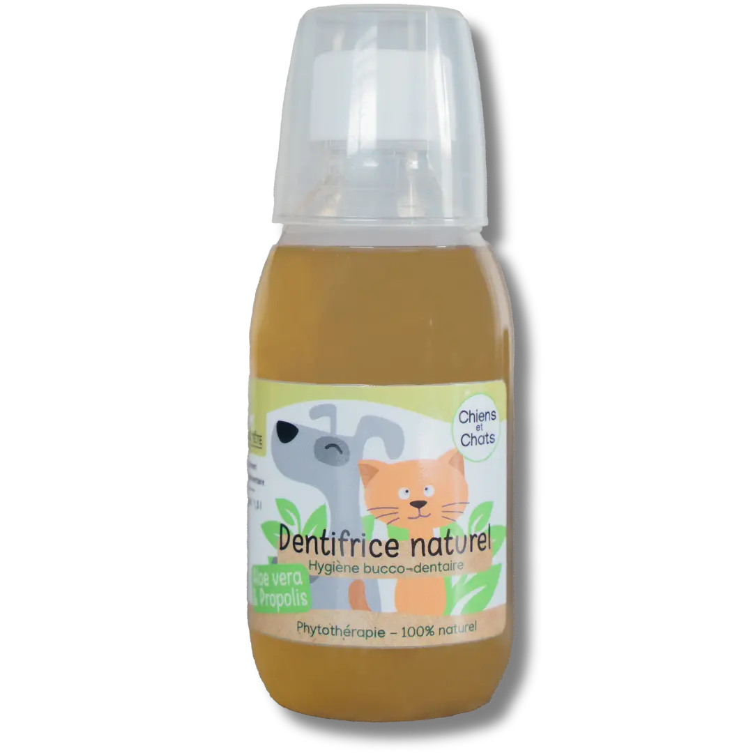 Dentifrice liquide naturel 250mL pour chiens et chats-0