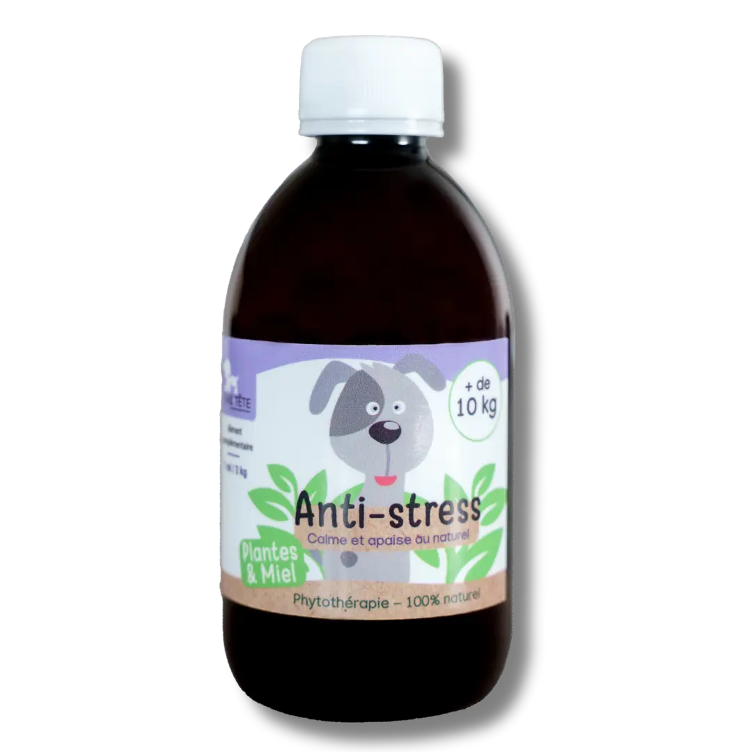 Sirop Naturel Stress 300mL - Chiens + 10KG-0