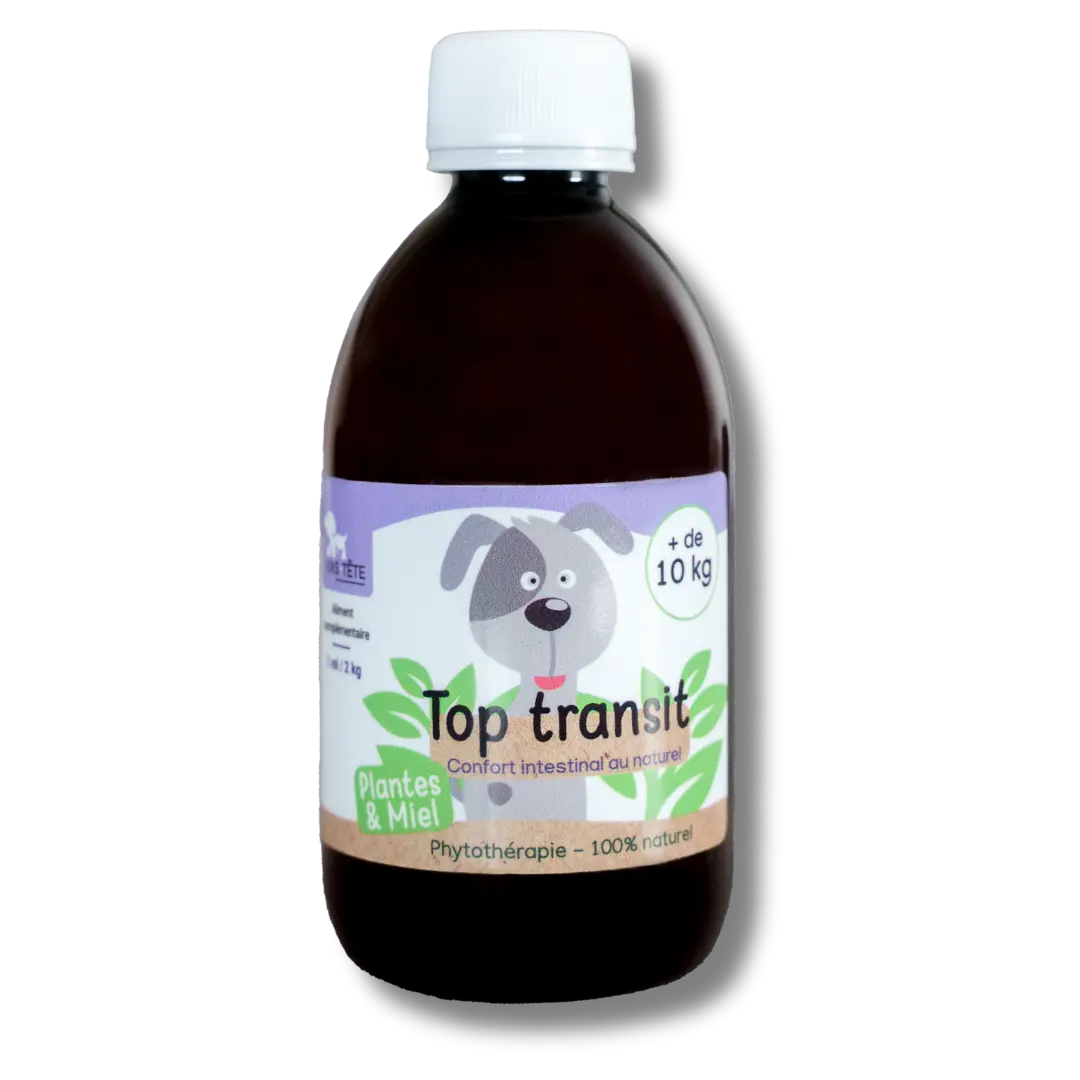 Sirop Naturel Top Transit 300mL  Chiens + 10KG-0